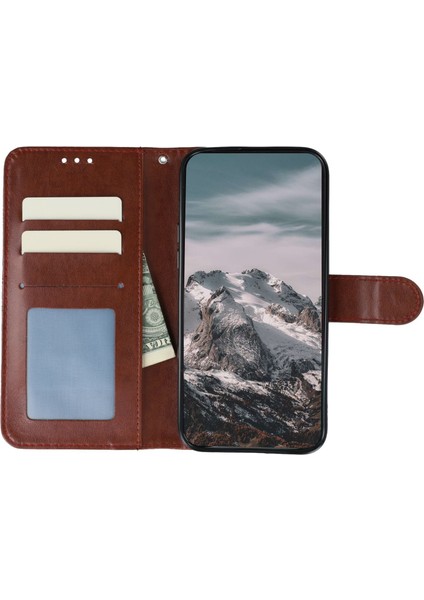 Samsung Galaxy S25 Edge Pu Deri Cüzdan Telefon Kılıfı (Yurt Dışından)