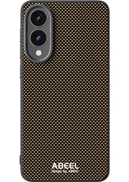 Samsung Galaxy S25 Edge Pc Tpu Alüminyum Alaşımlı Deri Telefon Kılıfı Magsafe ile Uyumlu (Yurt Dışından)