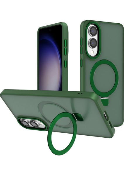 Samsung Galaxy S25 Edge Anti-Düşme Tpu + Pc Kickstand Telefon Kılıfı Magsafe ile Uyumlu (Yurt Dışından)