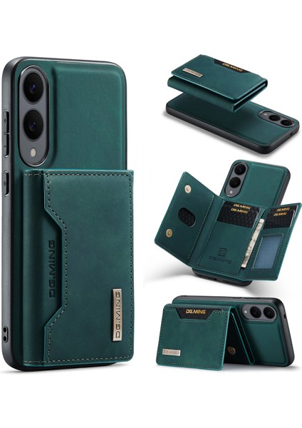 Samsung Galaxy S25 Edge Pu + Pc + Tpu Telefon Kılıfı Çıkarılabilir Cüzdan (Yurt Dışından)