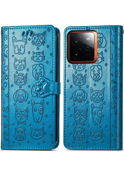 Realme Gt 7 Pro Sevimli Kedi Kabartmalı Premium Pu Deri Flip Darbeye Dayanıklı Cüzdan Manyetik Kılıf Kapağı Kart Yuvaları ile (Yurt Dışından)