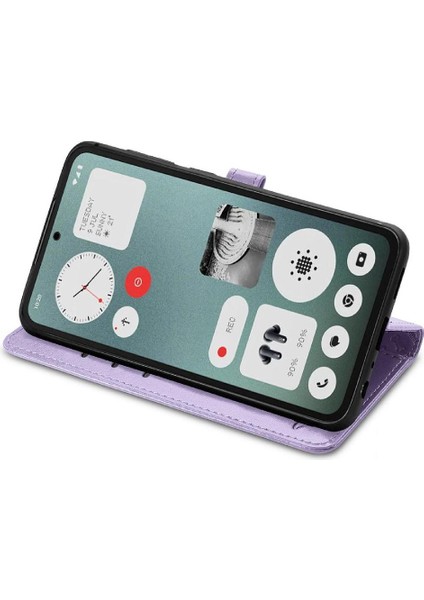 Nothing Cmf Phone 1 Sevimli Kedi Kabartmalı Premium Pu Deri Flip Darbeye Dayanıklı Cüzdan Manyetik Kılıf Kapağı Kart Yuvaları ile (Yurt Dışından) modelleri