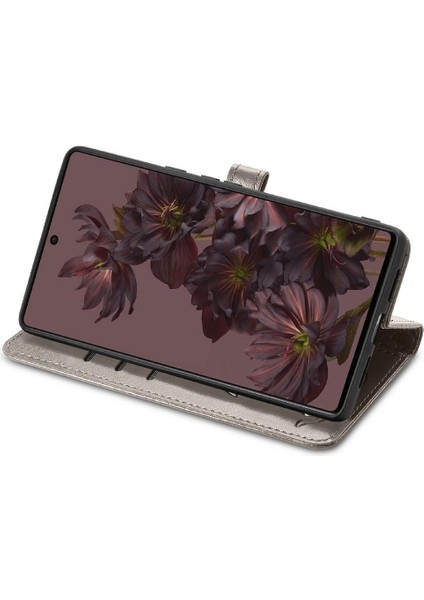 Google Pixel 7 Pro Sevimli Kedi Kabartmalı Premium Pu Deri Flip Darbeye Dayanıklı Cüzdan Manyetik Kılıf Kapağı Kart Yuvaları ile (Yurt Dışından) indirimleri