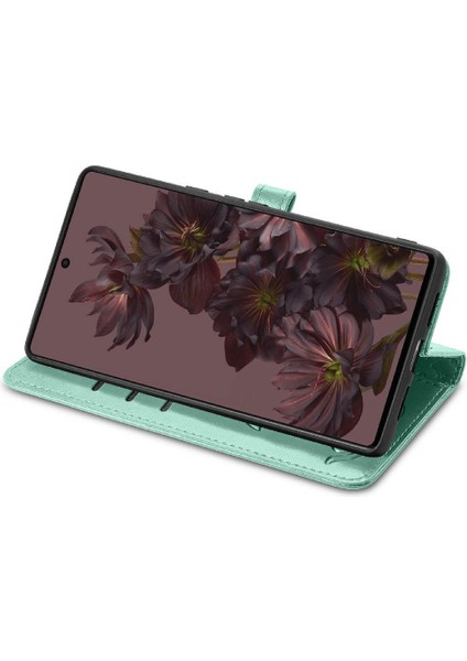 Google Pixel 7 Pro Sevimli Kedi Kabartmalı Premium Pu Deri Flip Darbeye Dayanıklı Cüzdan Manyetik Kılıf Kapağı Kart Yuvaları ile (Yurt Dışından) modelleri
