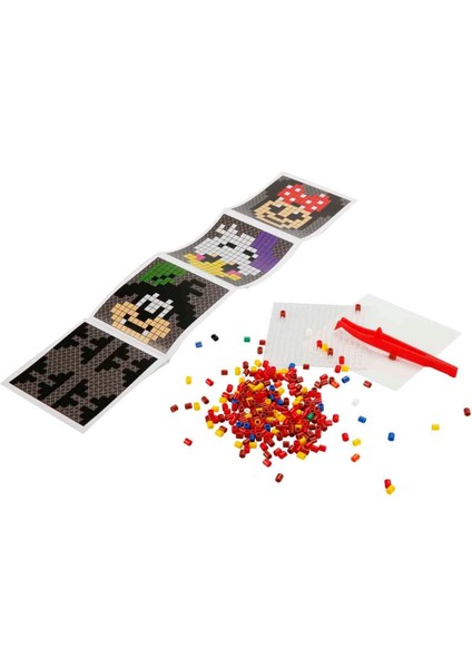 URGY02 4ın1 Disney Minnie Mouse Pixel Pixel Boncuk Aktivite ve Oyuncak Seti ()