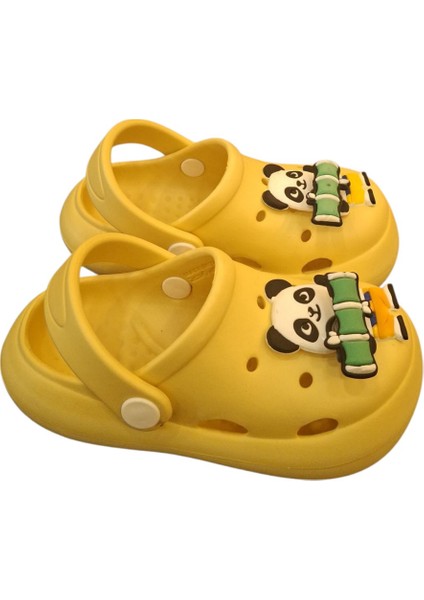 Panda Figürlü Sabo Çocuk Terlik
