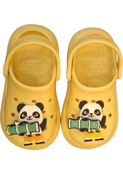 Panda Figürlü Sabo Çocuk Terlik modelleri