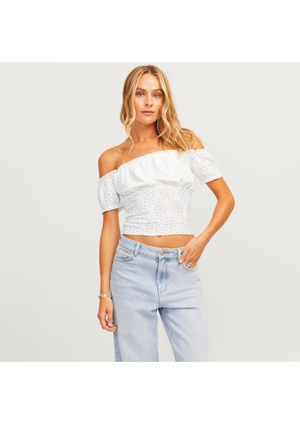 Kadin Düsük Omuzlu Bluz - Rosey