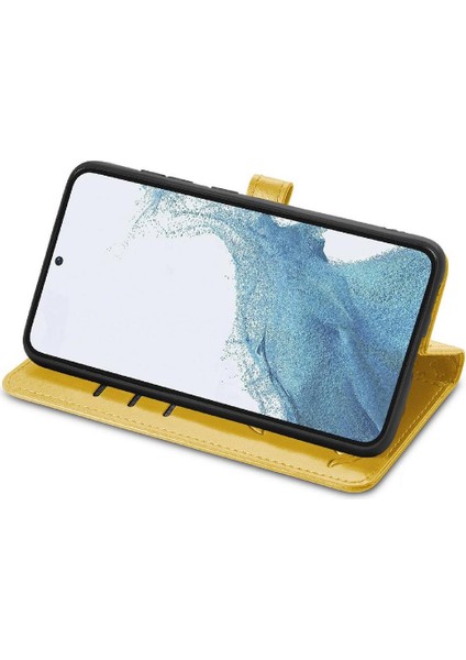 Samsung Galaxy S23 Sevimli Kedi Kabartmalı Premium Pu Deri Flip Darbeye Dayanıklı Cüzdan Manyetik Kılıf Kapağı Kart Yuvaları ile (Yurt Dışından) fırsatları