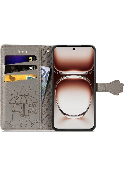 Oppo A40 4g Sevimli Kedi Kabartmalı Premium Pu Deri Flip Darbeye Dayanıklı Cüzdan Manyetik Kılıf Kapağı Kart Yuvaları ile (Yurt Dışından) fırsatları