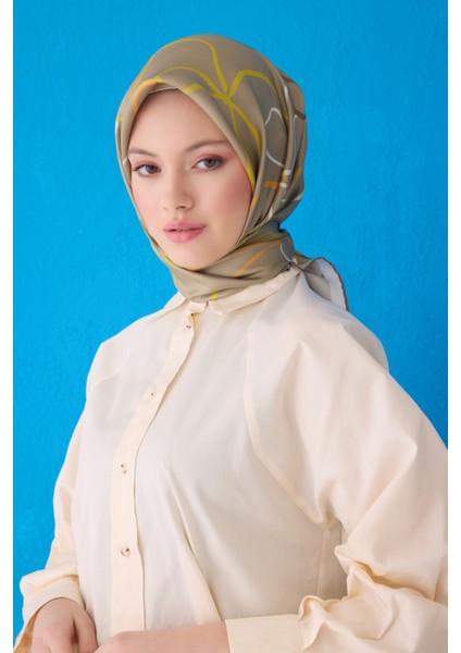Saf Ipek Eşarp 4113D (Twill Ipek)