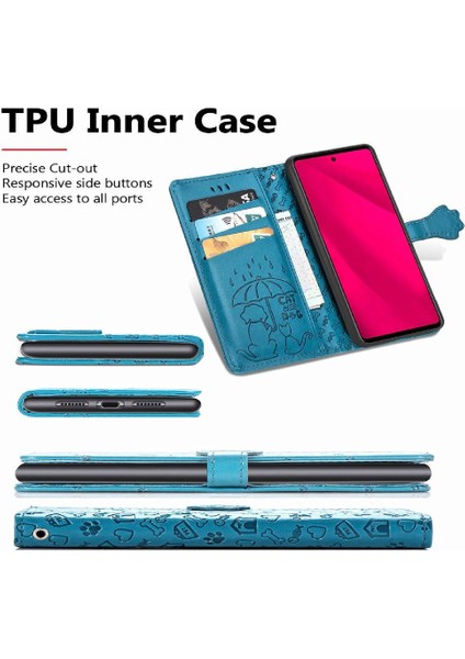 Vivo Y37 Pro Sevimli Kedi Kabartmalı Premium Pu Deri Flip Darbeye Dayanıklı Cüzdan Manyetik Kılıf Kapağı Kart Yuvaları ile (Yurt Dışından) indirimleri