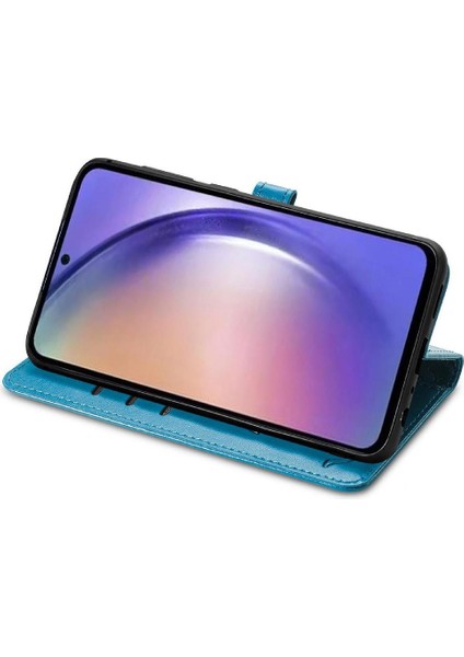 Xiaomi Poco X6 Pro 5g Sevimli Kedi Kabartmalı Premium Pu Deri Flip Darbeye Dayanıklı Cüzdan Manyetik Kılıf Kapağı Kart Yuvaları ile (Yurt Dışından)