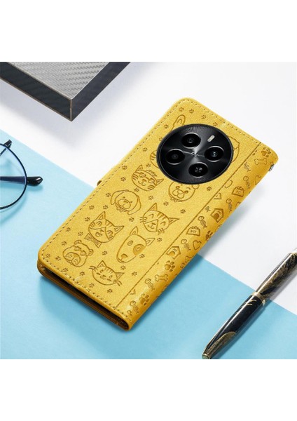 Realme 13 Pro Sevimli Kedi Kabartmalı Premium Pu Deri Flip Darbeye Dayanıklı Cüzdan Manyetik Kılıf Kapağı Kart Yuvaları ile (Yurt Dışından) indirimleri