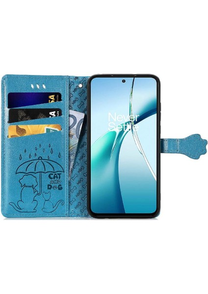 Xiaomi Redmi Note 14 4g Sevimli Kedi Kabartmalı Premium Pu Deri Flip Darbeye Dayanıklı Cüzdan Manyetik Kılıf Kapağı Kart Yuvaları ile (Yurt Dışından)