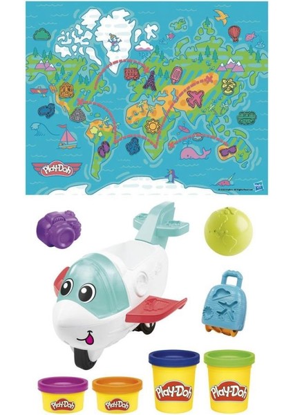 Nessi World F8804 Play-Doh Starters Eğlenceli Uçak Oyun Seti +3 Yaş modelleri