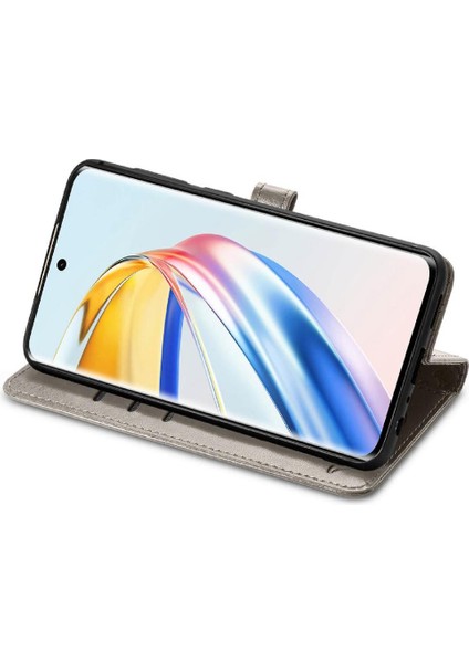 Honor X9B Sevimli Kedi Kabartmalı Premium Pu Deri Flip Darbeye Dayanıklı Cüzdan Manyetik Kılıf Kapağı Kart Yuvaları ile (Yurt Dışından) fırsatları