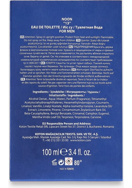 Parfüm Noon "13" 100 ml