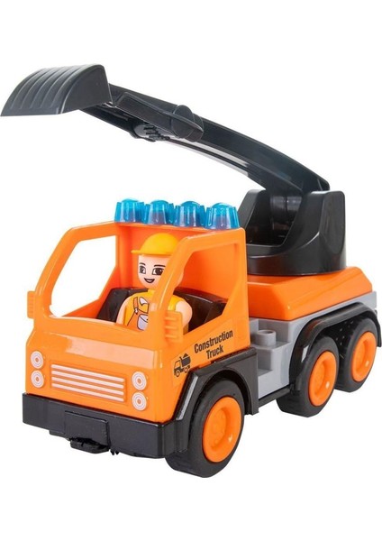Nessiworld 06 533 Double Blocks Iş Makineleri Serisi -Pilsan Oyuncak