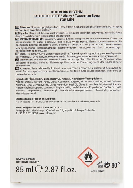 Parfüm Rio Rhythm 85 ml