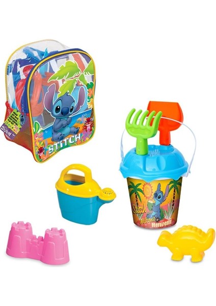 Nessiworld 04063 Stitch Resimli Sırt Çantası Plaj Seti