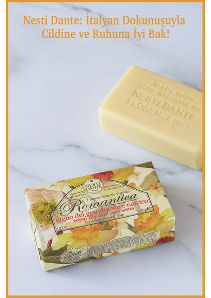 Sabun Romantica Kiraz Çiçeği ve Reyhan kokusu Vegan Bakım 250 g modelleri