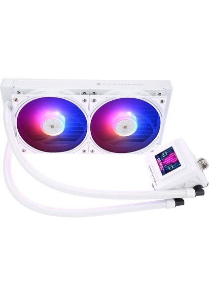 Frozen Warframe 240 Se Argb White 240MM Intel-Amd Uyumlu Beyaz Işlemci Sıvı Soğutucu