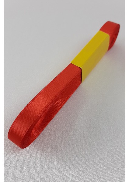 Kırmızı Saten Kurdele 1cm