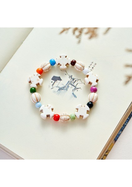 Seramik Takı Bileklik Etnik Stil Qing El Dokuması Bileklik (Yurt Dışından)