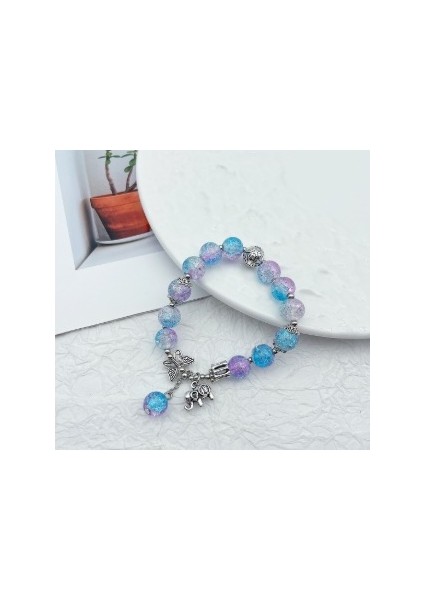 Boncuklu Püskül Bilezik Tasarımı Yüksek Değerli Kişilik Çarpışma Değil Modeller Yüz Eşleşen Bilezik (Yurt Dışından)