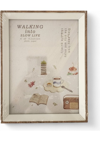 Ahşap Çerçeve 23 cm x 18 cm