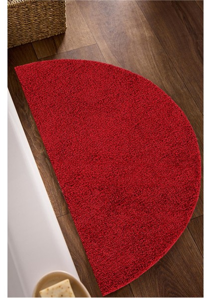 Luna Yarım Ay Kaymaz Taban Yıkanabilir 50X100 cm Tek Parça Banyo / Balkon Paspası