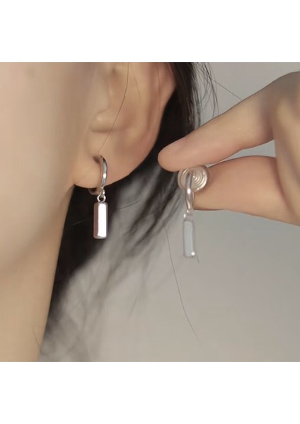 Deliksiz Kulak Klipsleri Mizaç Yüz Eşleşen Küpeler Küçük Küpeler (Yurt Dışından)