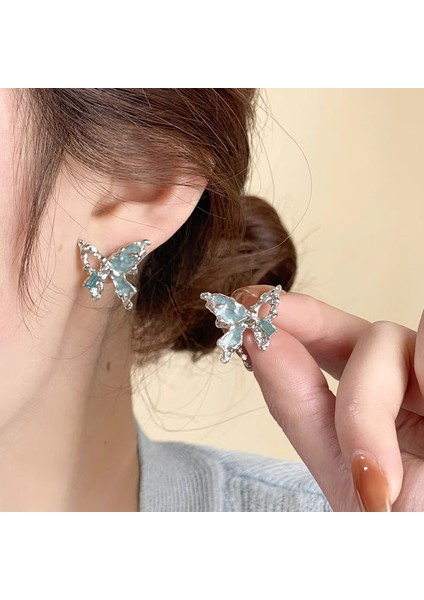 Deliksiz Kulak Klipsleri Mizaç Yüz Eşleşen Küpeler Küçük Küpeler (Yurt Dışından)