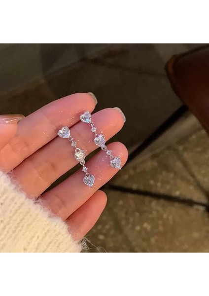 Düz Küpeler Küpeler Basit Yuvarlak Yüz Küpeleri Kişiselleştirilmiş Daire Küpeler (Yurt Dışından)