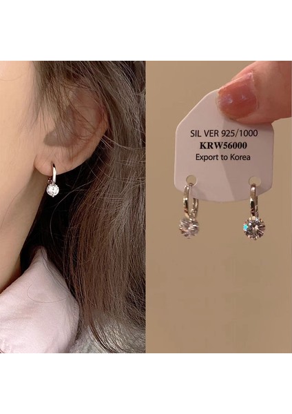 Büyük Halka Küpeler Basit Düz Halka Küpeler Küpeler (Yurt Dışından)