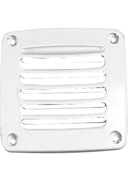 Ventilation Shaft Grilles Cover, 118X118MM, White