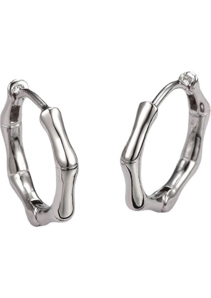 Küpe Erkek S925 Gümüş Küpe Vintage Küpe (Yurt Dışından)