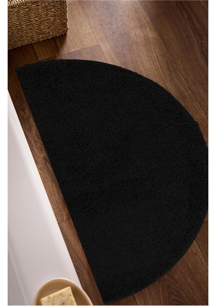 Luna Yarım Ay Kaymaz Taban Yıkanabilir 50X100 cm Tek Parça Banyo / Balkon Paspası