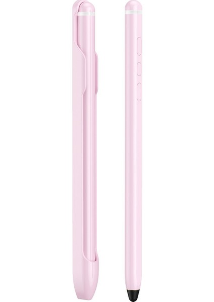 Tablet Telefon Kalemi Hassas Yazı Şarj Edilebilir Kapasitif Kalem-Pembe (Yurt Dışından)
