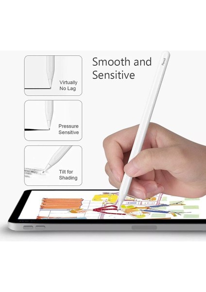 M2 Apple Pencil (1. ve 2. Nesil) Metal Uç Tasarımı Stylus Kalem Ucu Yedek Kalem Ucu (Yurt Dışından) modelleri