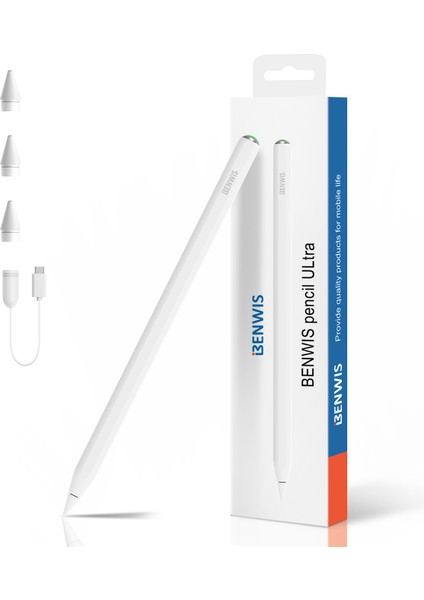 Benwıs Id-Sty-4 Kalem Ultra Aktif Stylus Kalem Yüksek Hassasiyet ve Duyarlılık Evrensel Kapasitif Stylus (Yurt Dışından)