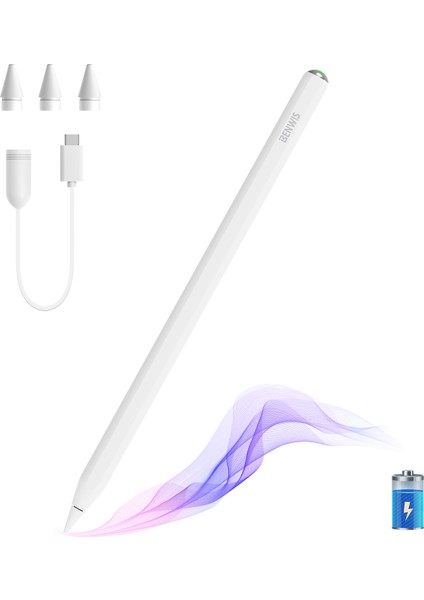 Benwıs Id-Sty-4 Kalem Ultra Aktif Stylus Kalem Yüksek Hassasiyet ve Duyarlılık Evrensel Kapasitif Stylus (Yurt Dışından) modelleri