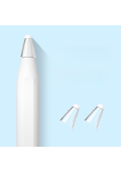 Huawei M-Pencil 3. Nesil/2. Nesil/1. Nesil/apple Pencil (2. Nesil)/(1. Nesil) Kalem Uçları Kapağı Için 4 Adet - Şeffaf (Yurt Dışından)