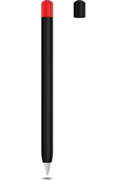 Huawei M-Pencil 2. Nesil Kalem Sıvı Silikon Kılıf Kapağı Yumuşak Pürüzsüz Kavrama Kaymaz Koruyucu Kılıf Kalem Kapağı-Siyah (Yurt Dışından)