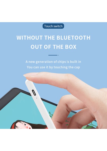 3pro Aktif Kapasitif Kalem iPad Için Pürüzsüz Yazma Çizim Hafif Ince Kalem-Beyaz (Yurt Dışından) fırsatları