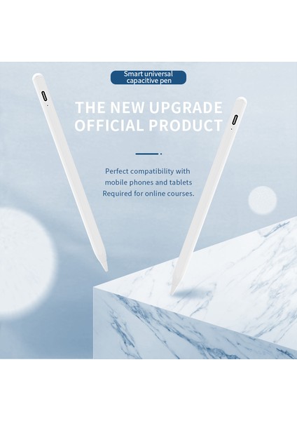 3pro Aktif Kapasitif Kalem iPad Için Pürüzsüz Yazma Çizim Hafif Ince Kalem-Beyaz (Yurt Dışından) indirimleri