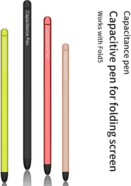Gkk Samsung Galaxy Z Fold5 5g Kapasitif Çizim Yazma Kalemi Dokunmatik Ekran Kalemi-Kırmızı (Yurt Dışından)