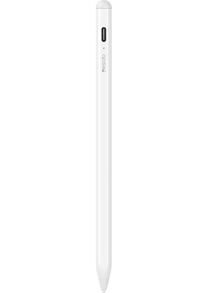 Yesıdo ST10 110MAH Aktif Stylus Kalem Alüminyum Alaşımlı Stylus Evrensel Uyumlu Çift Sistem (Yurt Dışından)