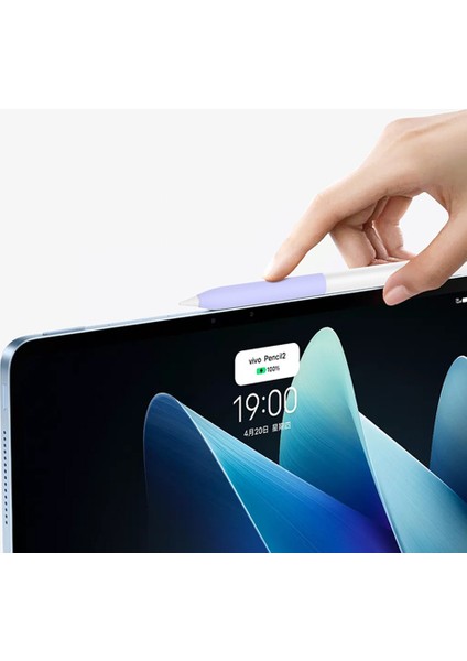 Vivo Pencil 2 Stylus Kalem Tpu Şeffaf Kılıf Düşme Önleyici Kalem Koruyucu Kapak-Mor (Yurt Dışından) indirimleri